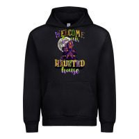 Welcome To Our Haunted House Urban Hoodie | Teevron