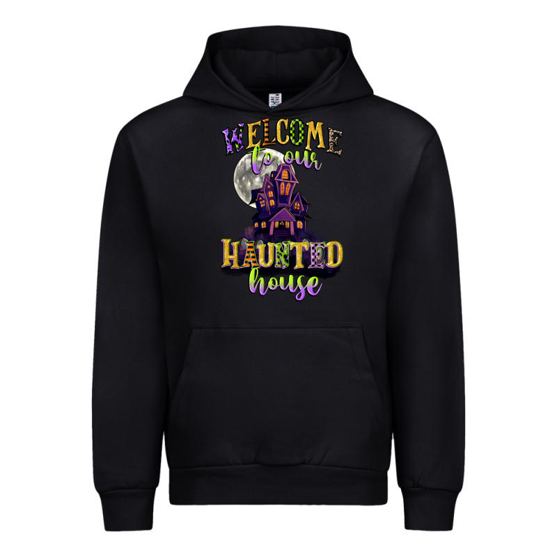 Welcome To Our Haunted House Urban Hoodie by CowGirlArtShop | Teevron