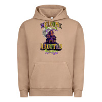 Pigment Burro welcome to our haunted house Urban Hoodie - CowGirlArtShop