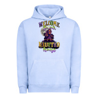 Pigment Grape Ice welcome to our haunted house Urban Hoodie - CowGirlArtShop
