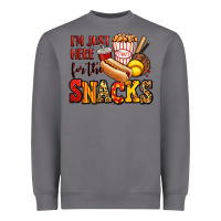 Storm i'm just here for the snacks softball Heavyweight Sweatshirt - Jasminsmagicworld