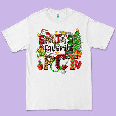 Santa's Favorite Pct Premium Tee Designed By Zillion Design Studio