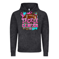 Vintage Black tackle cancer Vintage Hoodie - AdoDesignShop