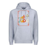 Heather Grey Judo Premium Hoodie - Bettercallsaul
