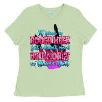 Matcha it was rough week but i didn't need bail money so Ladies Tee - MaliasSmallBusiness