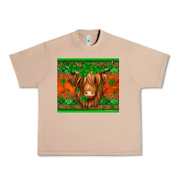 Burro st patricks day long haired cow Urban Heavy Tee - Jasminsmagicworld