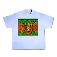 Grape Ice st patricks day long haired cow Urban Heavy Tee - Jasminsmagicworld