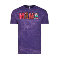 Cloud Purple mama Vintage Tee - JahusDesignShop