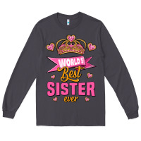 Smoke world's best sister ever Long Sleeve Tee - Jasminsmagicworld