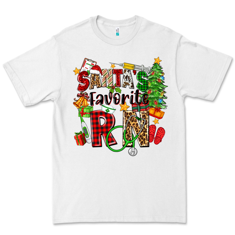 Santa's Favorite Rn Premium Tee by Zillion Design Studio | Teevron