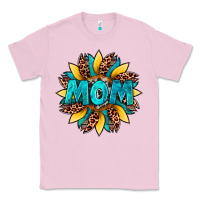 Bubblegum Pink sunflower mom leopard Classic Tee - Artiststas