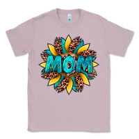 Lilac sunflower mom leopard Classic Tee - Artiststas