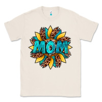 Natural sunflower mom leopard Classic Tee - Artiststas