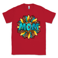 Red sunflower mom leopard Classic Tee - Artiststas