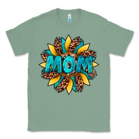 Sage sunflower mom leopard Classic Tee - Artiststas