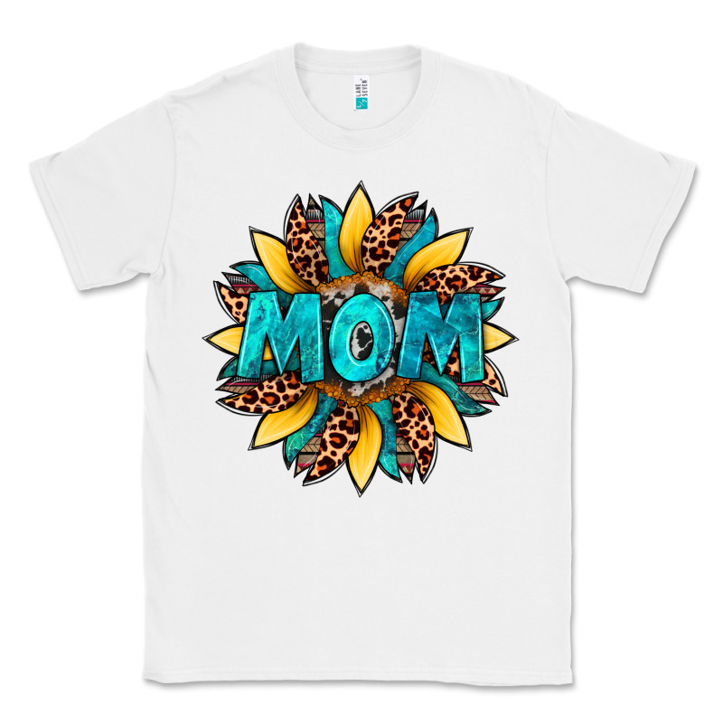 Sunflower Mom Leopard Classic Tee by Artiststas | Teevron
