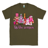 Army Green tis the season pink christmas Classic Tee - AdoDesignShop
