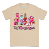 Mushroom tis the season pink christmas Classic Tee - AdoDesignShop