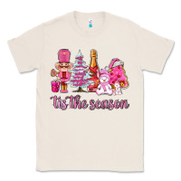 Natural tis the season pink christmas Classic Tee - AdoDesignShop