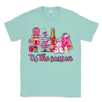 Seafoam tis the season pink christmas Classic Tee - AdoDesignShop
