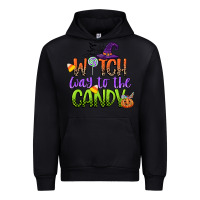 Black witch way to the candy Urban Hoodie - CowGirlArtShop