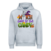 Heather Grey witch way to the candy Urban Hoodie - CowGirlArtShop