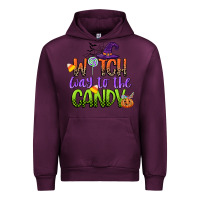 Mauve Wine witch way to the candy Urban Hoodie - CowGirlArtShop