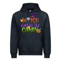 Navy witch way to the candy Urban Hoodie - CowGirlArtShop