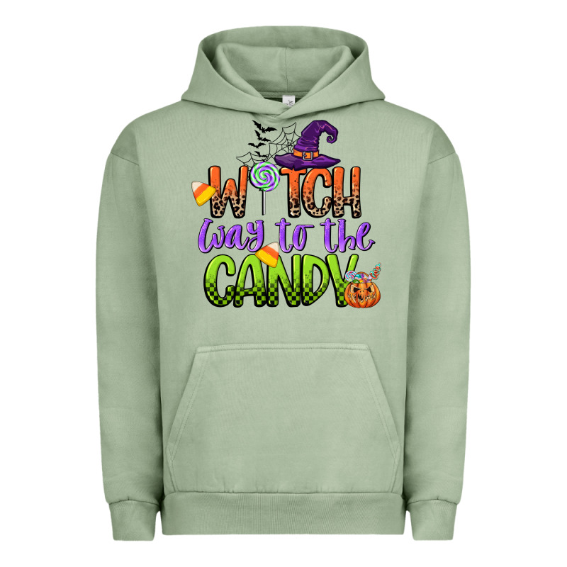 Witch Way To The Candy Urban Hoodie by CowGirlArtShop | Teevron