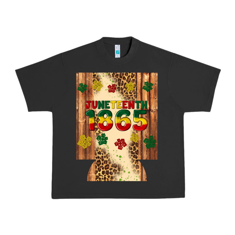 Juneteenth 1865 12 Oz Can Cooler (regular) Urban Heavy Tee by Artiststas | Teevron