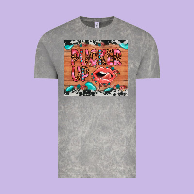 Pucker Up Vintage Tee Designed By Jahusdesignshop