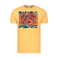 Vintage Mustard pucker up Vintage Tee - JahusDesignShop