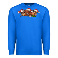 True Royal christmas red angus cows Premium Sweatshirt - LillyAllenDesigns