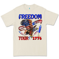 Bone freedom born to be free tour 1776 Premium Tee - texasbilliewilder