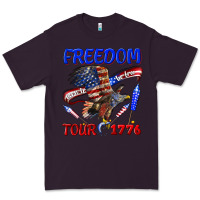 Plum freedom born to be free tour 1776 Premium Tee - texasbilliewilder