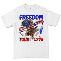 White freedom born to be free tour 1776 Premium Tee - texasbilliewilder
