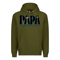 Army Green if he can't fix it no one can Premium Hoodie - JahusDesignShop