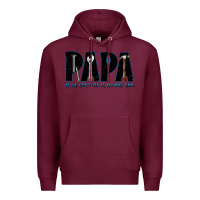Burgundy if he can't fix it no one can Premium Hoodie - JahusDesignShop