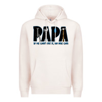 Pale Pink if he can't fix it no one can Premium Hoodie - JahusDesignShop