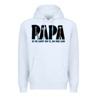 White if he can't fix it no one can Premium Hoodie - JahusDesignShop