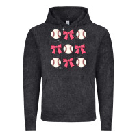 Vintage Black baseball coquette bow Vintage Hoodie - JahusDesignShop