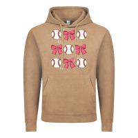 Vintage Coffee baseball coquette bow Vintage Hoodie - JahusDesignShop