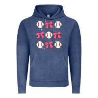 Vintage Denim baseball coquette bow Vintage Hoodie - JahusDesignShop