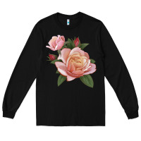 Black State Of Grace Rose Long Sleeve Tee - LillyAllenDesigns