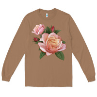 Toasted Coconut State Of Grace Rose Long Sleeve Tee - LillyAllenDesigns