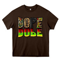 Chocolate Brown dope Heavy Core Tee - Zillion Design Studio