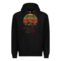 Black Birthplace Earth Race Human Peace Sign Hippie Premium Hoodie - Bettercallsaul