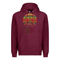 Burgundy Birthplace Earth Race Human Peace Sign Hippie Premium Hoodie - Bettercallsaul