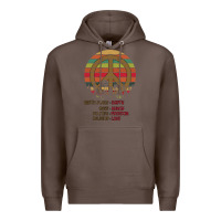 Coffee Birthplace Earth Race Human Peace Sign Hippie Premium Hoodie - Bettercallsaul