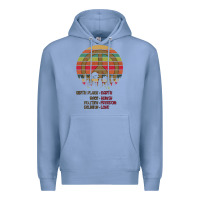 Colony Blue Birthplace Earth Race Human Peace Sign Hippie Premium Hoodie - Bettercallsaul